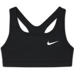 Nike Swoosh Sport-BH Mädchen schwarz | Größe: XL