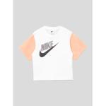 Weiße Nike Kinder T-Shirts aus Baumwolle Größe 176 