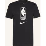 Schwarze Nike Dri-Fit T-Shirts mit Basketball-Motiv für Herren Größe XL 