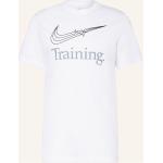 Weiße Nike Dri-Fit T-Shirts aus Jersey für Herren Übergrößen 