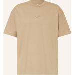 Khakifarbene Nike Essentials T-Shirts aus Baumwolle für Herren Übergrößen 