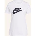 Weiße Nike Essentials T-Shirts aus Baumwolle für Damen Größe XS 