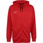 Rote Nike Zip Hoodies & Sweatjacken mit Basketball-Motiv aus Polyester mit Kapuze für Herren Größe XXL 