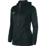 Schwarze Nike Zip Hoodies & Sweatjacken mit Basketball-Motiv aus Polyester mit Kapuze für Damen Größe S 