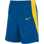 Nike Team Basketball Short Junior 140 Blau/Gelbb
