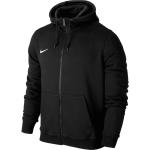 Schwarze Casual Langärmelige Nike Zip Hoodies & Sweatjacken mit Reißverschluss für Herren 