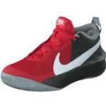 Rote Nike Basketballschuhe aus Mesh für Kinder Größe 40 