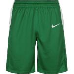 Grüne Nike Performance Herrenbasketballshorts mit Basketball-Motiv 