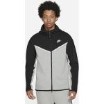 Nike Tech Fleece Windrunner Full Zip Hoodie (CU4489) black/dark grey heather/white