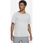 Graue Kurzärmelige Nike Dri-Fit T-Shirts für Herren Größe XL 