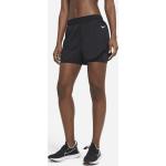 Schwarze Nike Tempo 2-in-1 Damenmode mit Reißverschluss Größe L 