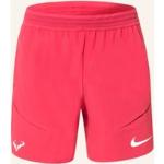Fuchsiafarbenes Atmungsaktives Nike Dri-Fit Tennis-Zubehör für Herren in Übergrößen zum Tennis 