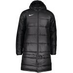 Reduzierte Schwarze Nike Academy Winterjacken mit Reißverschluss aus Polyester für Herren Größe XXL für den für den Winter 