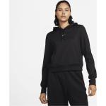 Reduzierte Schwarze Elegante Nike Therma Damenhoodies & Damenkapuzenpullover aus Fleece Größe S 