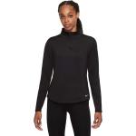 Reduzierte Schwarze Nike Therma Damenfleecepullover & Damenfleeceshirts aus Fleece Größe M 
