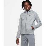 Reduzierte Nike Therma Kinderkapuzenjacken mit Reißverschluss aus Fleece Größe 158 
