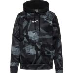 Reduzierte Schwarze Nike Therma Herrenhoodies & Herrenkapuzenpullover aus Polyester mit Kapuze Größe S 