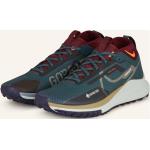 Petrolfarbene Nike Pegasus Trail 4 Gore Tex Trailrunning Schuhe aus Mesh atmungsaktiv für Herren Größe 43 