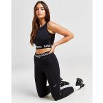 Schwarze Nike Pro Tank-Tops aus Polyester maschinenwaschbar für Damen Größe XL für den für den Sommer 