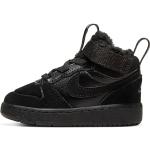 Schwarze Nike Court Borough High Top Sneaker & Sneaker Boots für Kinder Größe 19,5 