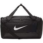 Reduzierte Schwarze Nike Herrensporttaschen mit Reißverschluss mit Außentaschen klein 