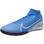 Blaue Nike Academy Hallenfußballschuhe für Herren Größe 40 