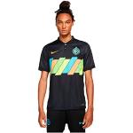 Nike Unisex Inter Mailand, Saison 2021/22, Spielausrüstung, Trikot, Black/Total Orange, M EU