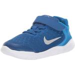 Blaue Nike Free Running Natural Running Schuhe aus Textil für Kinder Größe 34 