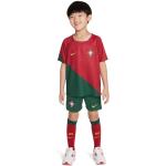 Nike Unisex Kinder Kit Fpf Lk Nk Df Kit Hm, Pepper Red/Gorge Green/Gold Dart, DN0887-628, XS