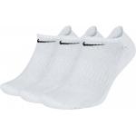 Nike Unisex Max Cushion No-Show 3er Pack Socken 38-42 Weiß