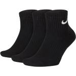 Nike Unisex Max Cushion Quarter 3er Pack Socken 38-42 Schwarz