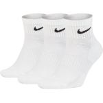 Nike Unisex Max Cushion Quarter 3er Pack Socken 42-46 Weiß