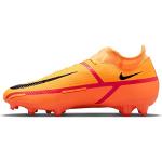 Orange Nike Academy Fußballschuhe leicht für Herren Größe 42 
