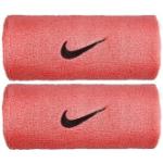 Nike Unisex Swoosh Doublewide Schweißband 2er Pack - Rosa, Schwarz nosize rosa
