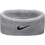 Graue Bestickte Nike Swoosh Headbands & Stirnbänder für Herren 