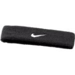 Schwarze Bestickte Nike Swoosh Headbands & Stirnbänder für Herren 