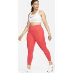 Nike Universa 7/8-Leggings mit Taschen, mittlerem Halt und hohem Bund für Damen - Rot