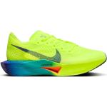 Gelbe Nike Zoom Vaporfly Outdoor Schuhe mit Schnürsenkel leicht für Herren Größe 48,5 