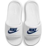 Reduzierte Weiße Nike Victori One Badeschlappen mit Riemchen leicht für Herren Größe 42,5 