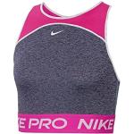 Nike W Nk Dry Tank Crop Space Dye Yoga Shirt Damen