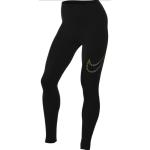 Schwarze Nike Wetlook-Leggings & Glanzleggings enganliegend für Damen Größe XS 
