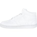 Nike, Weiße Court Vision Mid Sneakers White, Herren, Größe: 42 EU