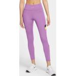 Violette Color Blocking Nike 7/8 Leggings 7 DEN für Damen 