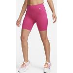 Nike Women's Dri-FIT Firm-Support 8IN Short (DQ5925) fireberry/black