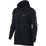 Schwarze Nike Zip Hoodies & Sweatjacken mit Tiermotiv für Damen Größe XL 