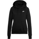 Schwarze Nike Nachhaltige Damenhoodies & Damenkapuzenpullover aus Fleece mit Kapuze 