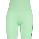 Reduzierte Grüne Nike Dri-Fit High Waist Shorts für Damen Größe L 