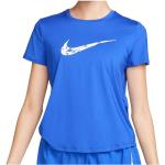 Nike - Women's One Swoosh Dri-FIT T-Shirt - Funktionsshirt Gr L blau