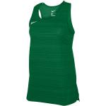 Grüne Nike Miler Tank-Tops für Damen Größe XXL für den für den Sommer 