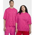 Pinke Nike Swoosh T-Shirts aus Baumwolle für Herren Größe M 